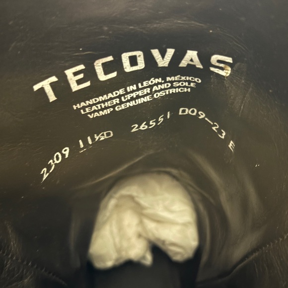 Tecovas The Weston-Chocolate Ostrich - Picture 10 of 10